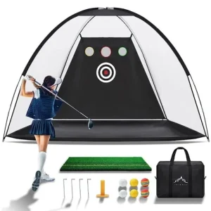 Pop up Golf Chipping Net Indoor Outdoor Golfing Target Net collapsible portable