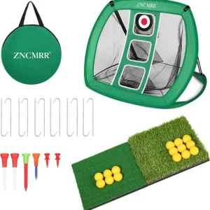 Pop up Golf Chipping Net, Indoor/Outdoor Golfing Target Net Collapsible Portable